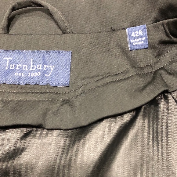 Turnbury Black Trench/Rain Coat Sz 42R - Picture 8 of 8